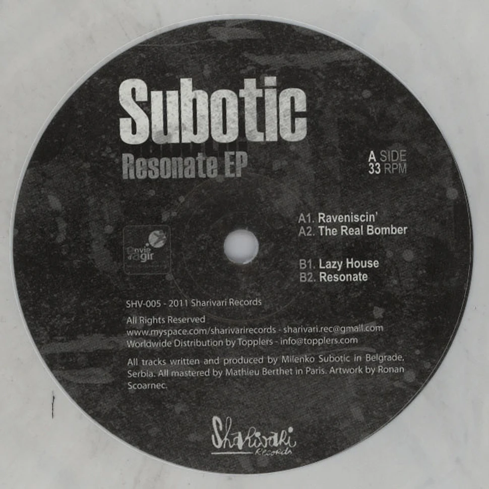 Subotic - Resonate EP
