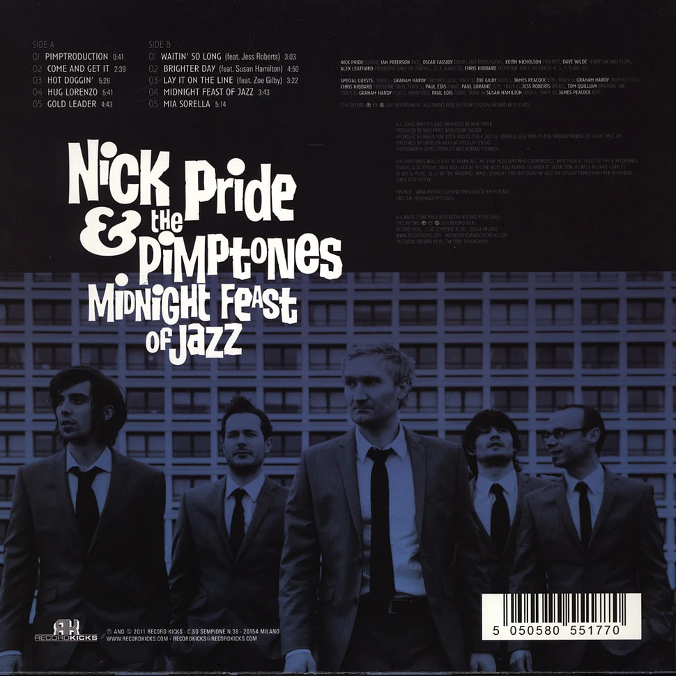 Nick Pride & The Pimptones - Midnight Feast Of Jazz
