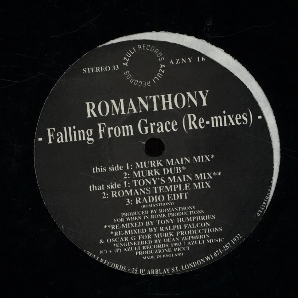 Romanthony - Falling From Grace Remixes