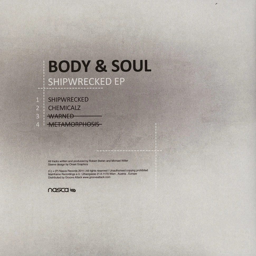 Body & Soul - Shipwrecked EP Part 1
