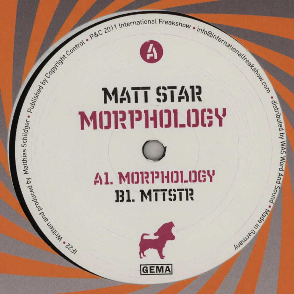 Matt Star - Morphology