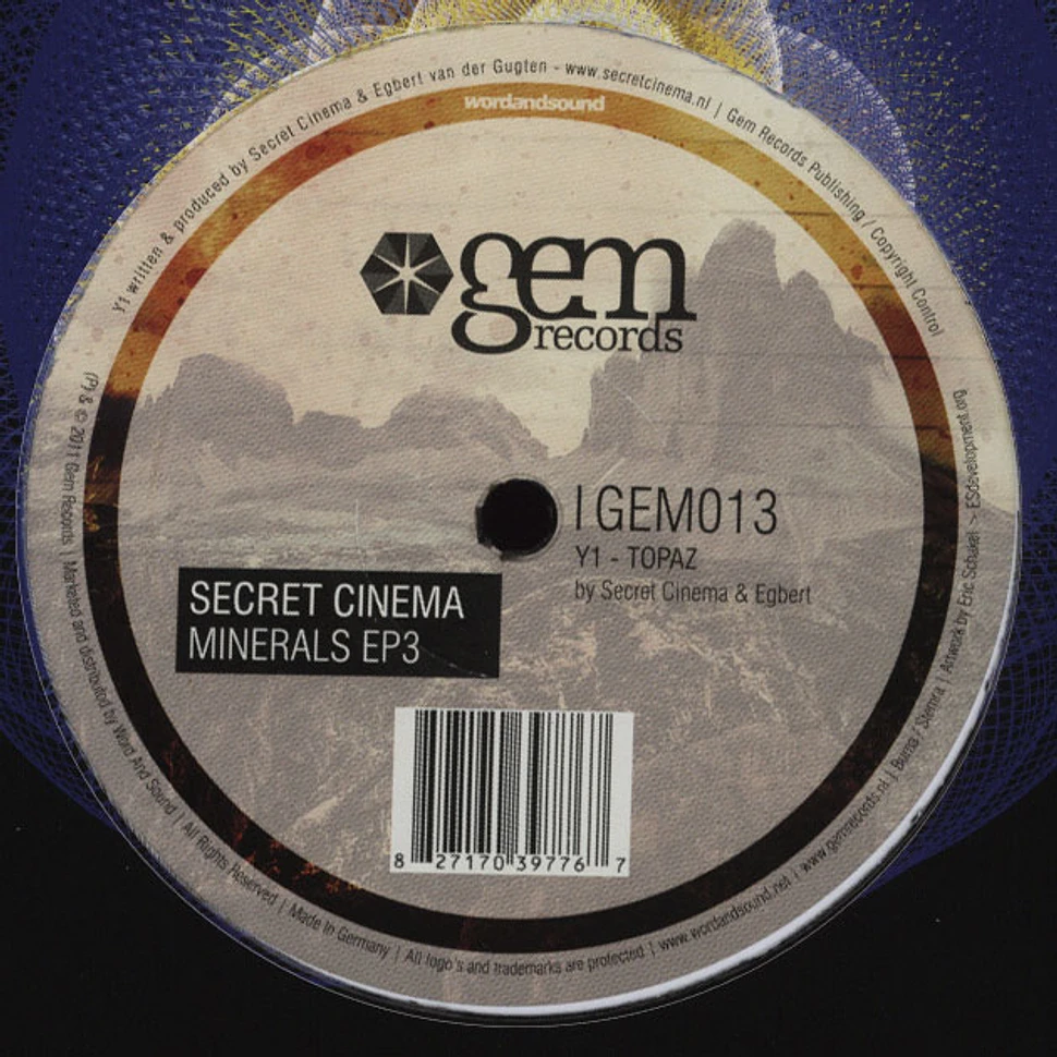 Secret Cinema - Minerals EP 3