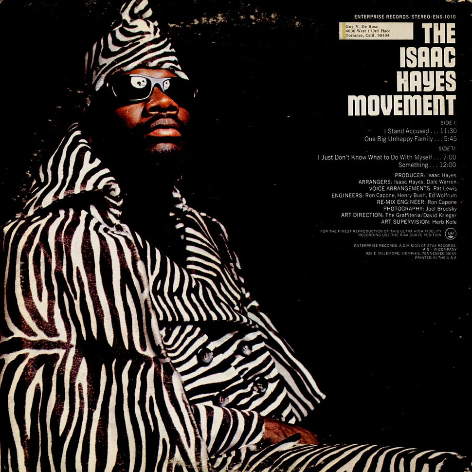 Isaac Hayes - The Isaac Hayes Movement