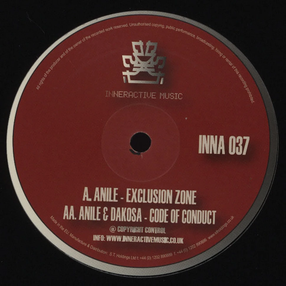 Anile - Exclusion Zone