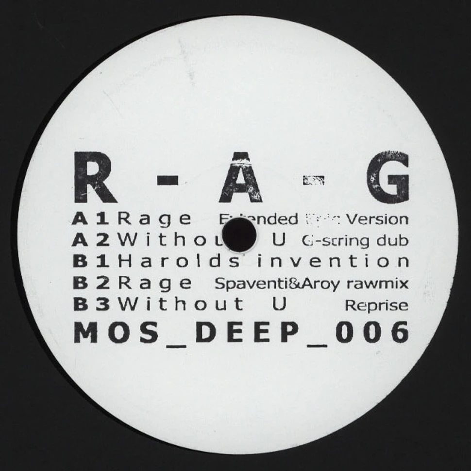 R-A-G - Rage EP