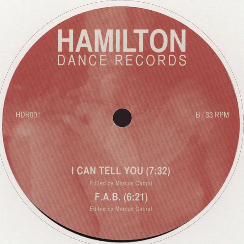 Marcos Cabral - Hamilton Dance Records 001