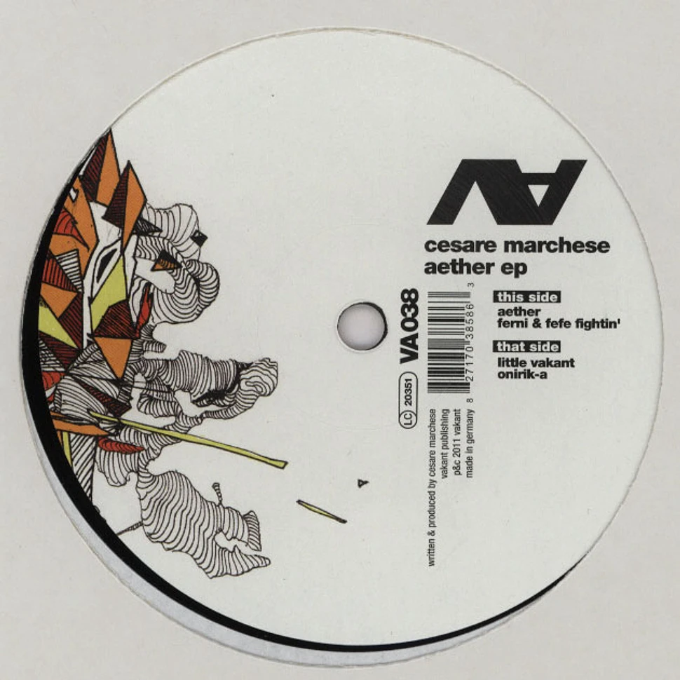 Cesare Marchese - Aether EP