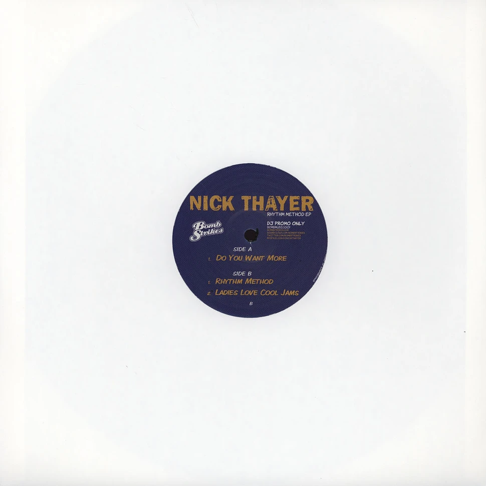 Nick Thayer - Rhythm Method EP