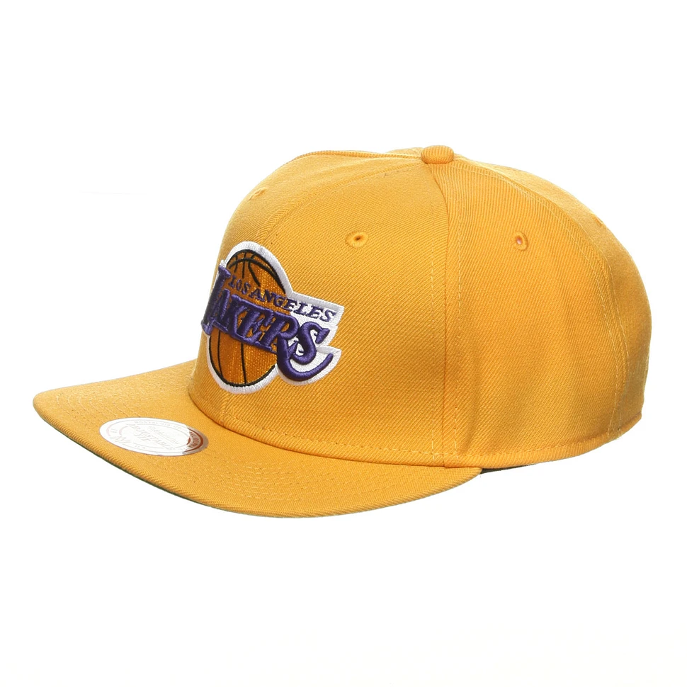 Mitchell & Ness - Los Angeles Lakers NBA Basic Solid Team Snapback Cap