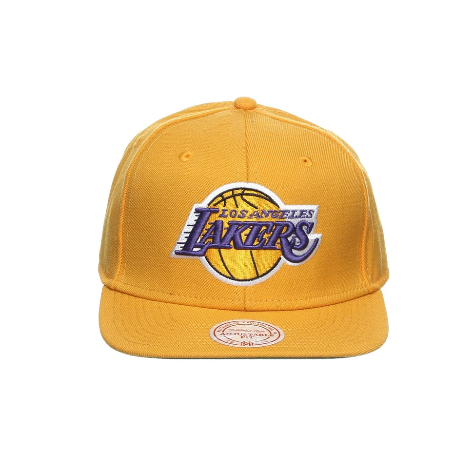 Mitchell & Ness - Los Angeles Lakers NBA Basic Solid Team Snapback Cap