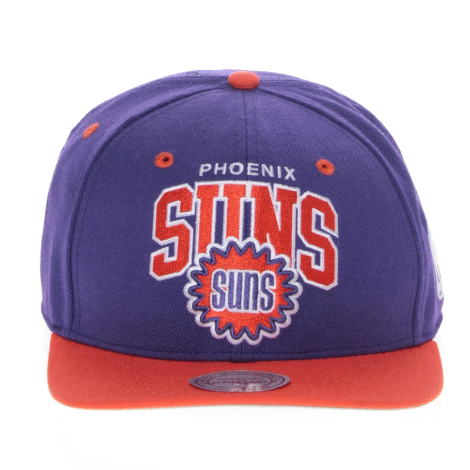 Mitchell & Ness - Phoenix Suns NBA Logo 2 Tone Snapback Cap