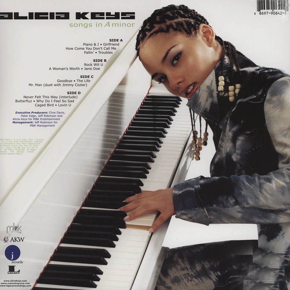 Alicia Keys Songs In A Minor 10th Anniversary Deluxe Edition Vinyl Alicia Keys Songs In A Minor 10th Anniversary Deluxe Edition Vinyl