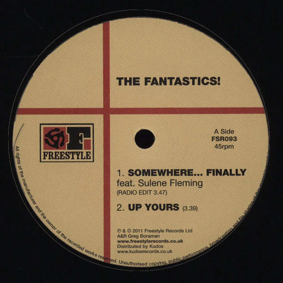 The Fantastics - Somewhere Finally