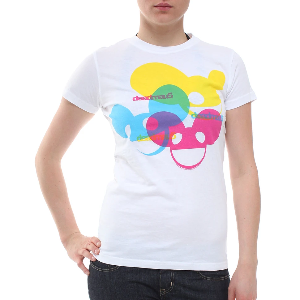 Deadmau5 - 3 Heads Color Logo Women T-Shirt