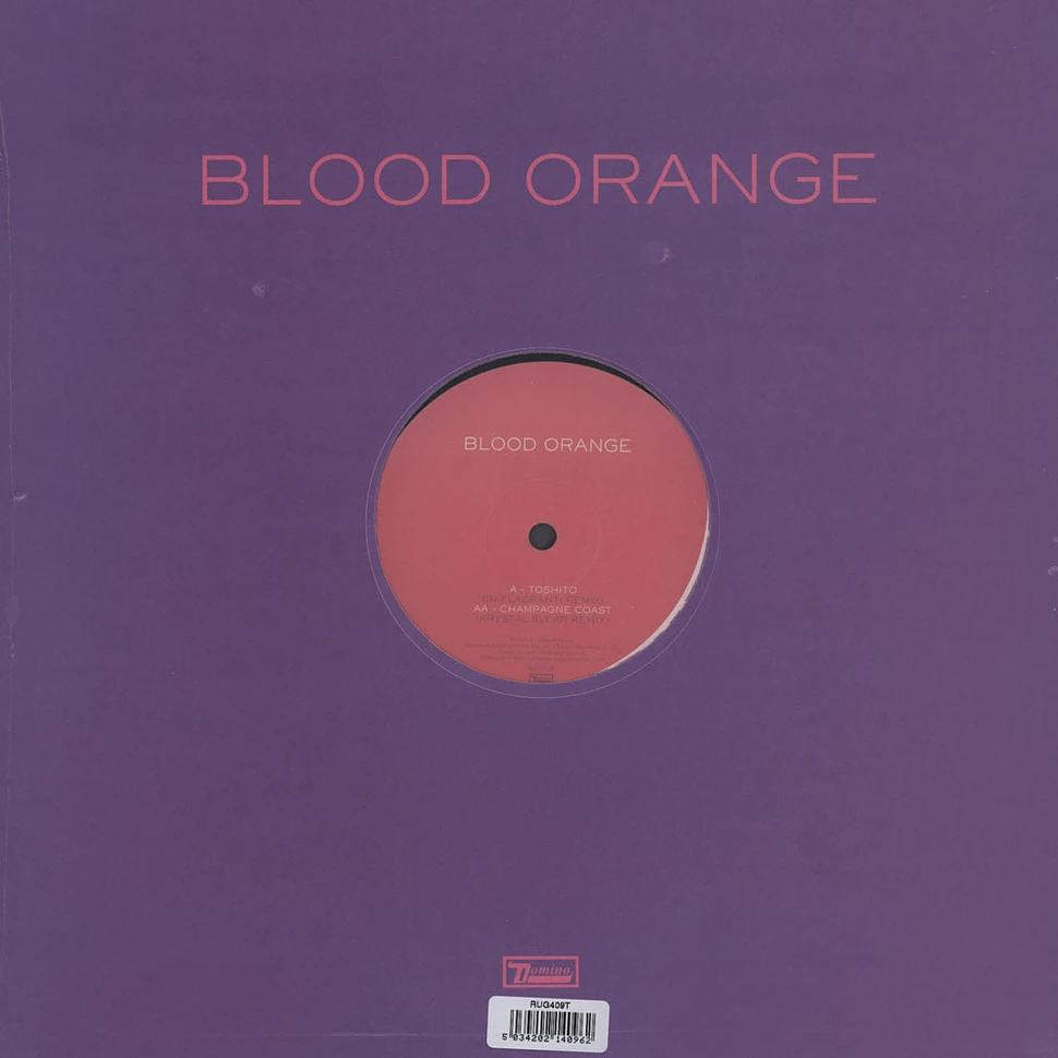 Blood Orange (Dev Hynes aka Lightspeed Champion of Test Icicles) - Remixes Part 1