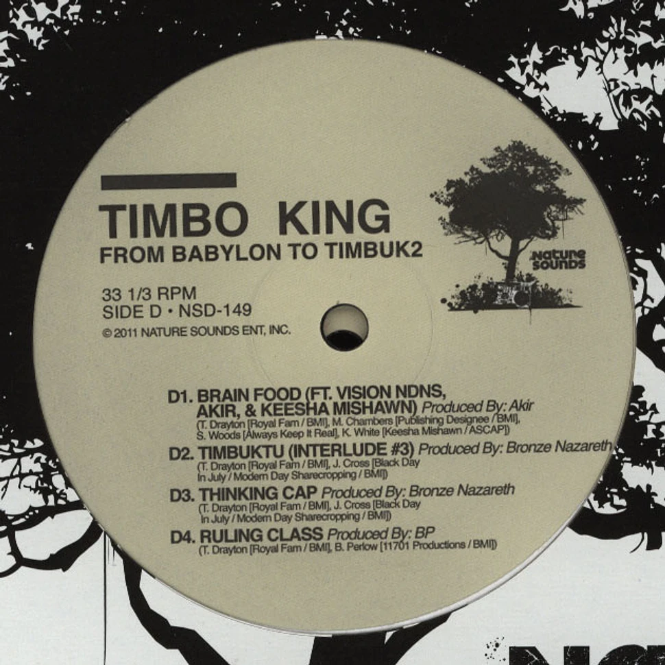 Timbo King - From Babylon To Timbuk2