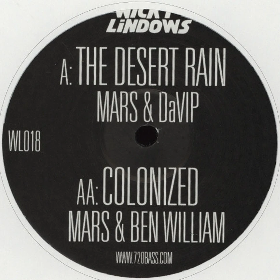 Mars & DaVIP / Mars & Ben William - The Desert Rain / Colonized