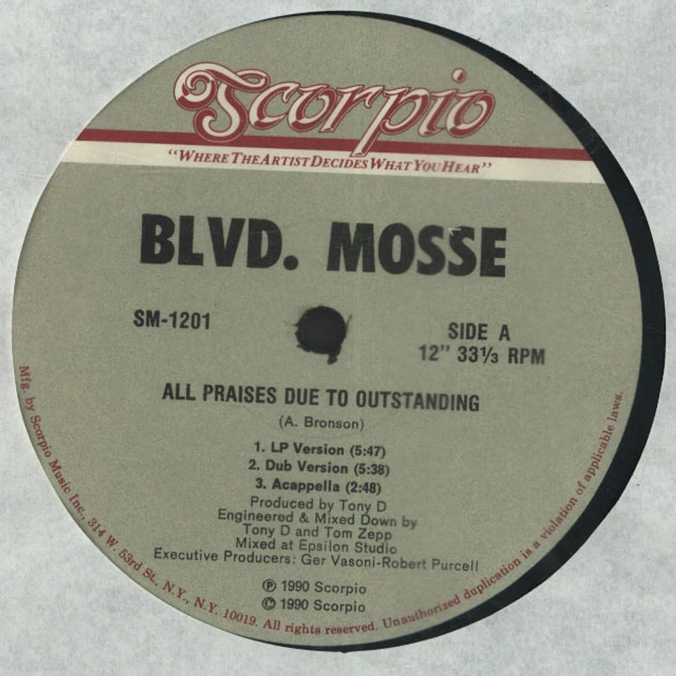 Blvd. Mosse - All Praises Due To Outstanding