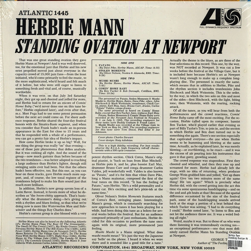 Herbie Mann - Standing Ovation At Newport