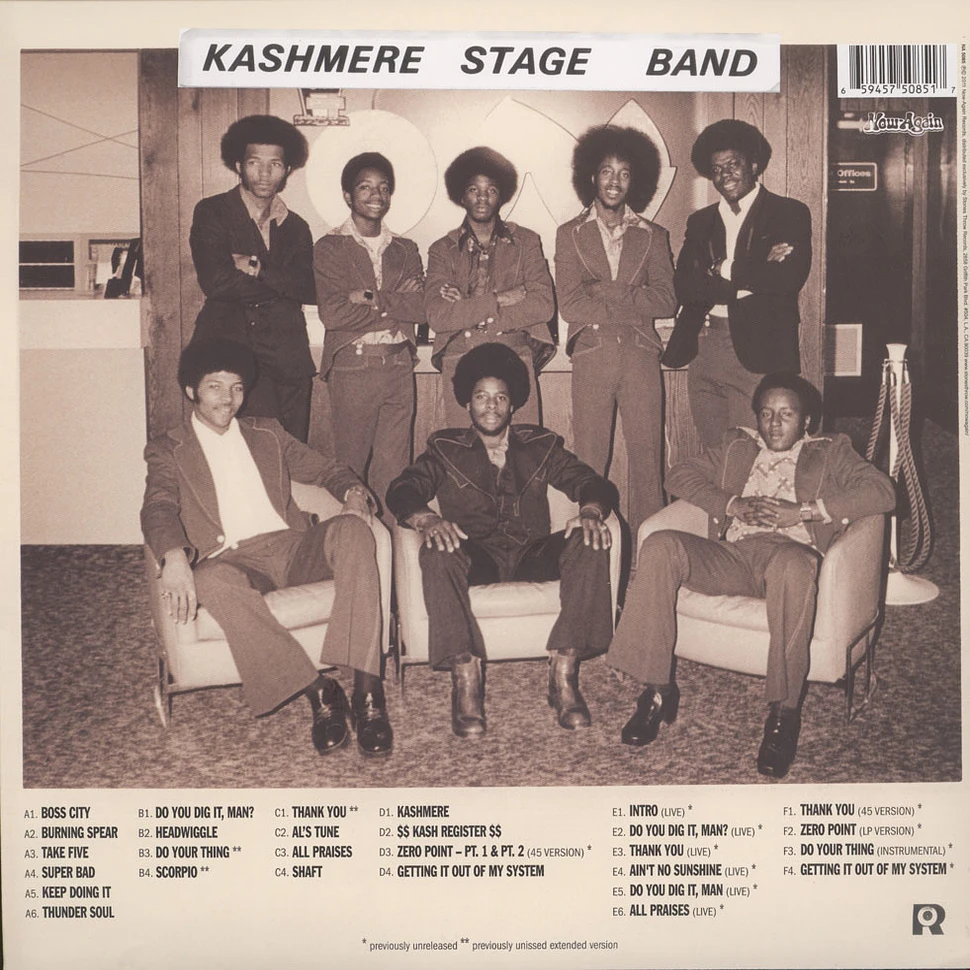 Kashmere Stage Band - Texas Thunder Soul 1968-1974 Deluxe Edition