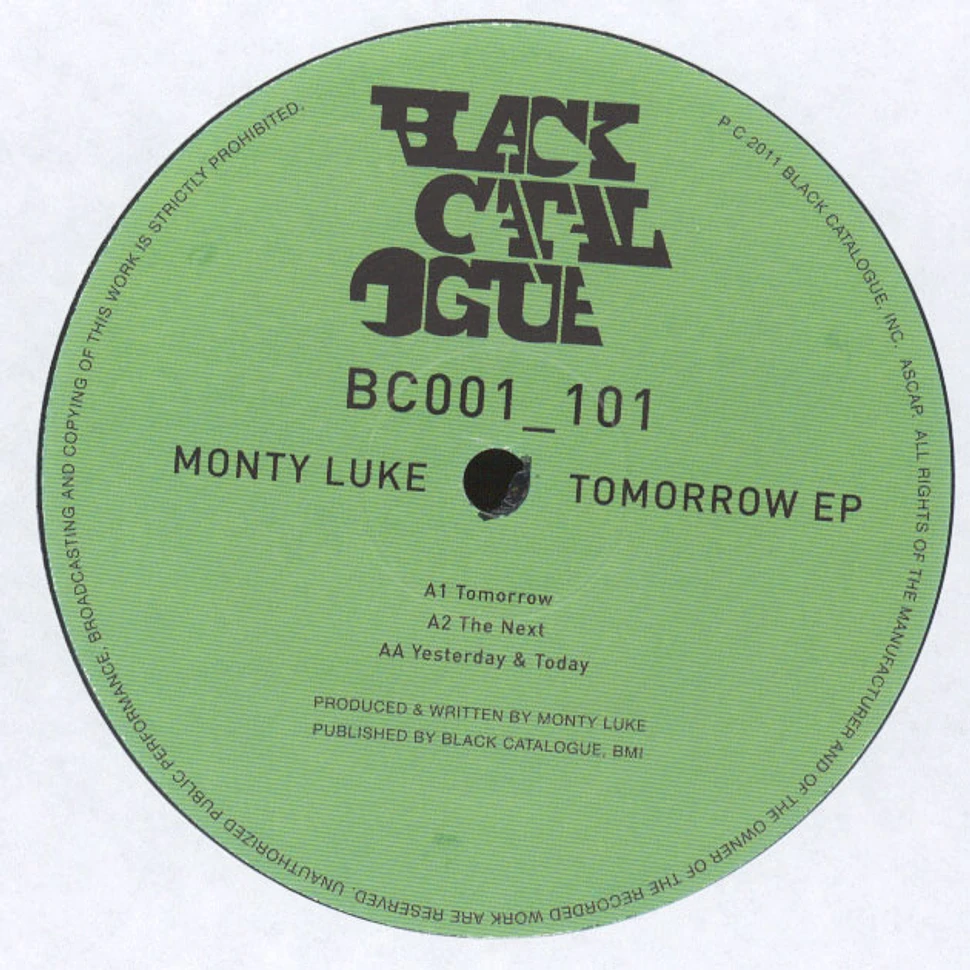 Monty Luke - Tomorrow EP