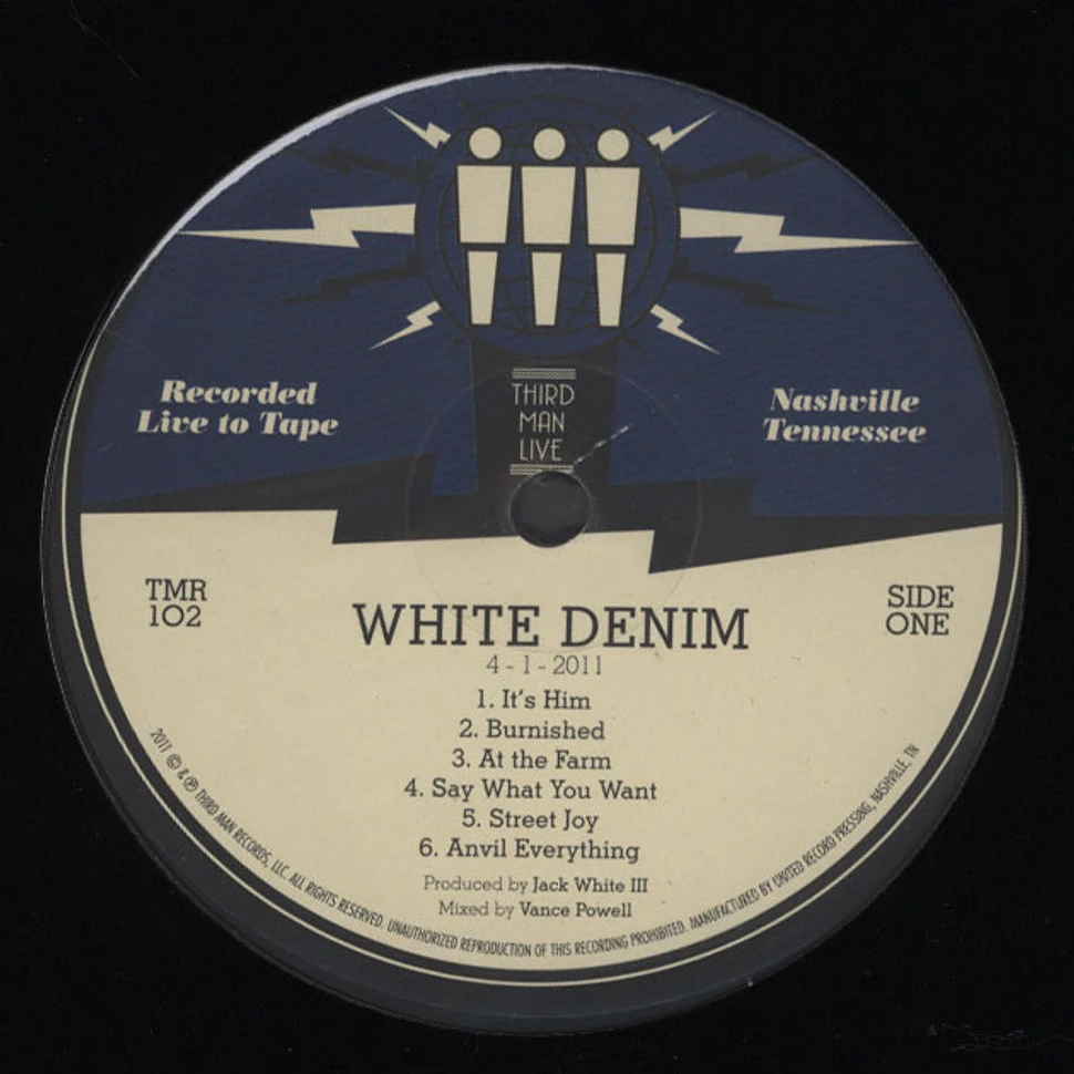 White Denim - Third Man Live