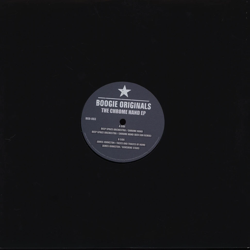 Deep Space Orchestra / James Johnston - The Chrome Hand EP