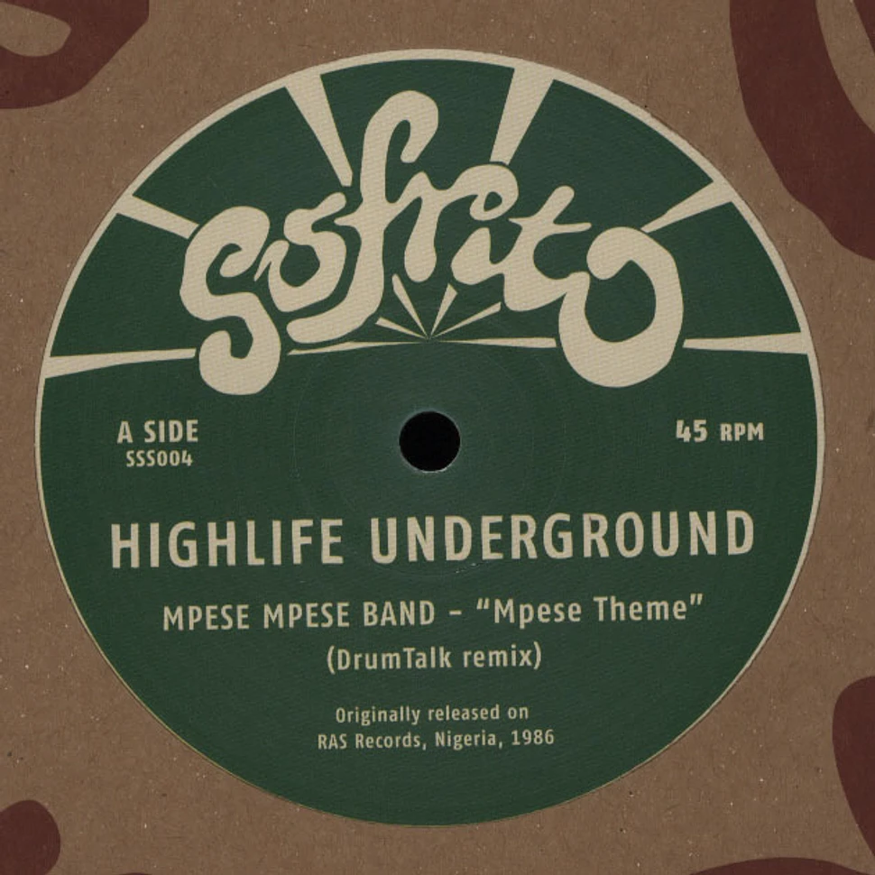 Sofrito presents - Highlife Underground EP