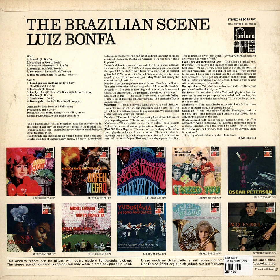 Luiz Bonfá - The Brazilian Scene