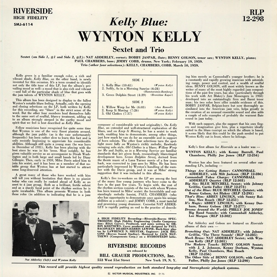 Wynton Kelly - Kelly Blue