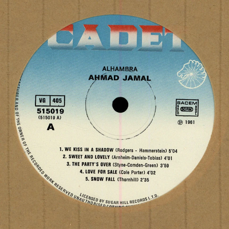 Ahmad Jamal - Alhambra