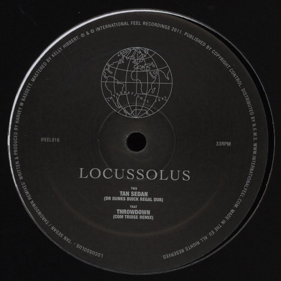 Harvey Presents Locussolus - Tan Sedan / Throwdown Remixes