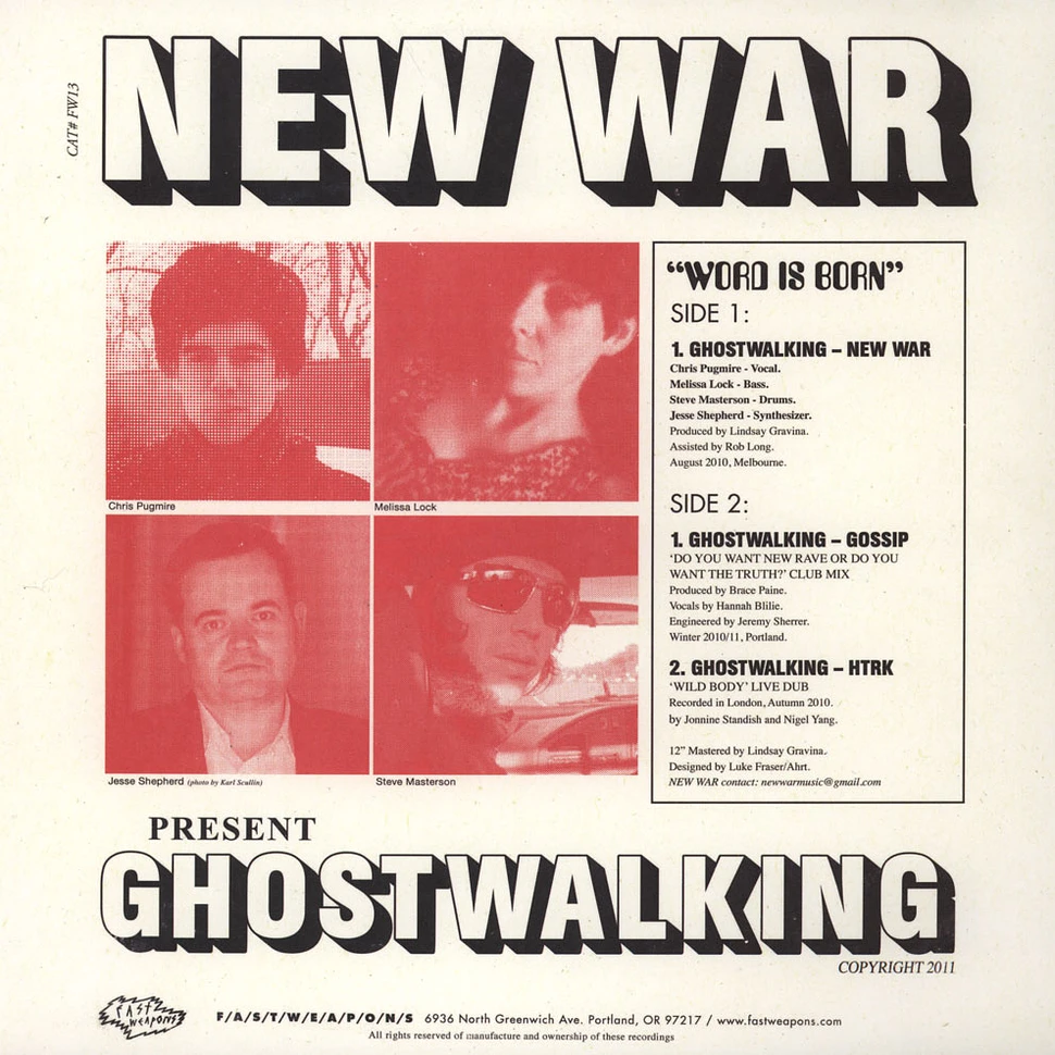 New War - Ghostwalking