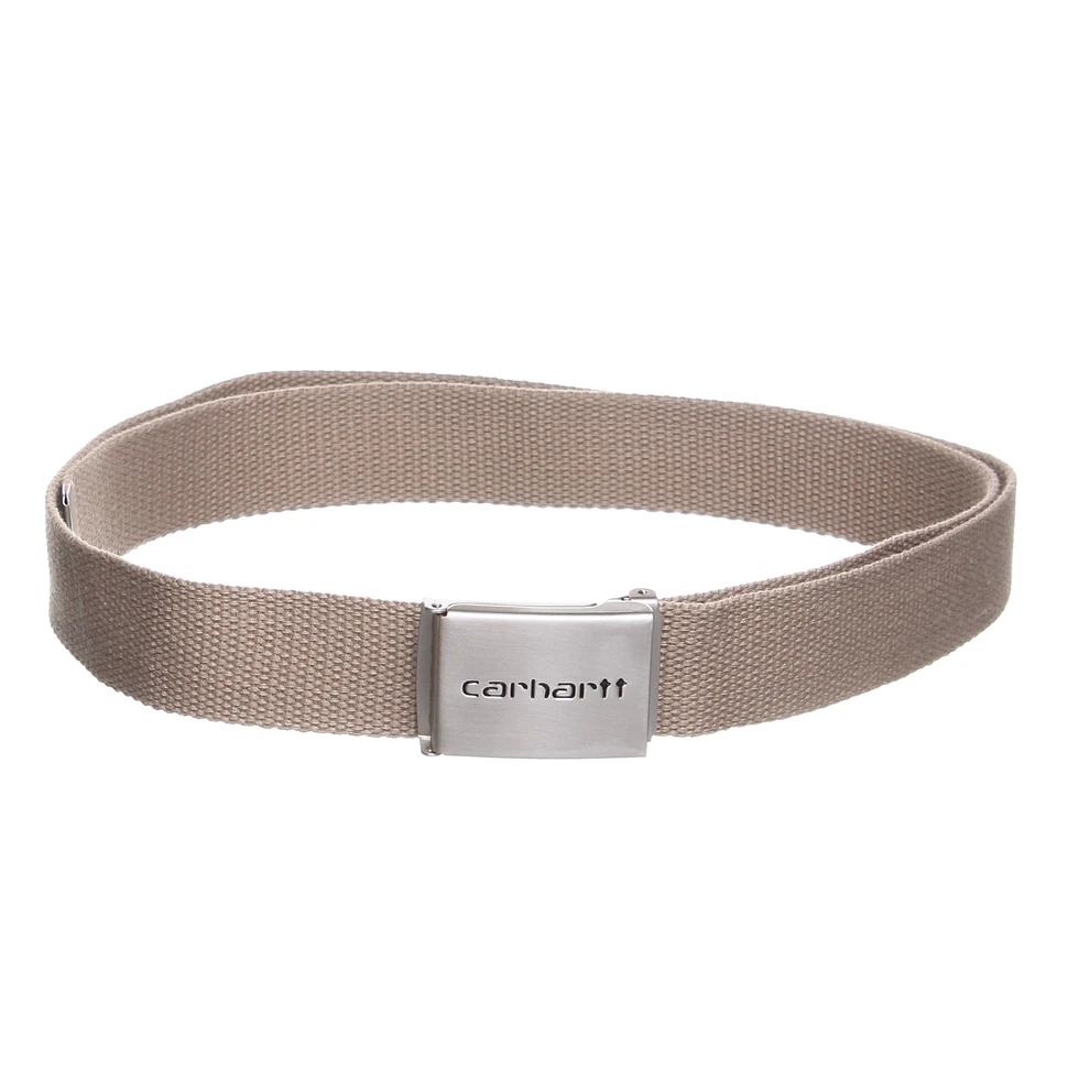 Carhartt WIP - Clip Belt Chrome