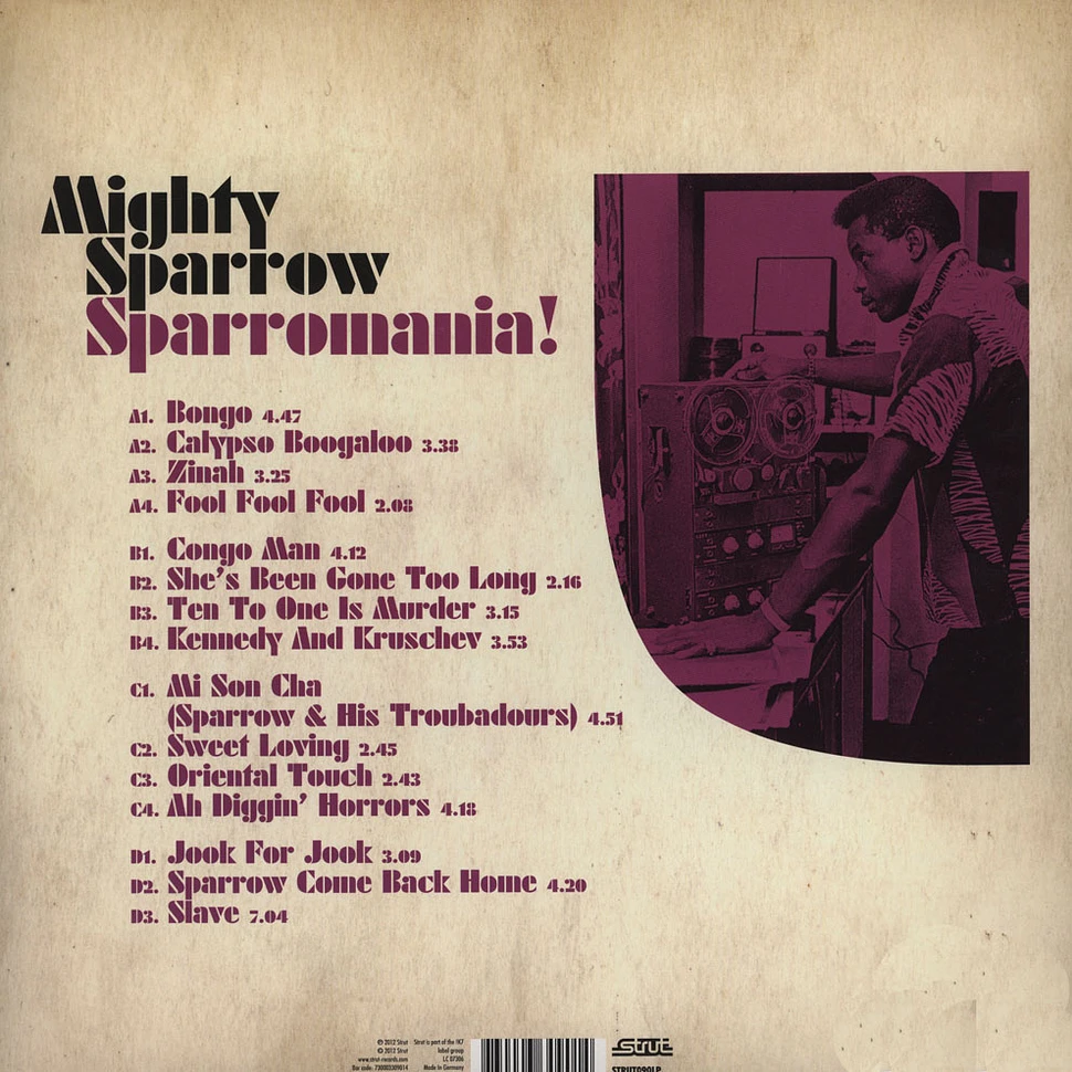 Mighty Sparrow - Sparromania