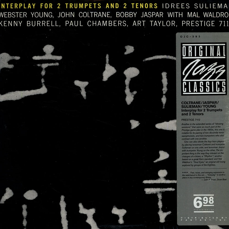 Idrees Sulieman, Webster Young, John Coltrane, Bobby Jaspar With Mal Waldron, Kenny Burrell, Paul Chambers , Art Taylor - Interplay For 2 Trumpets And 2 Tenors