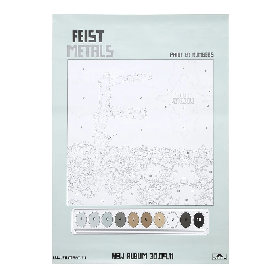 Feist - Metals Poster