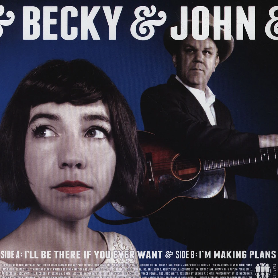 Becky & John - I'll Be There If You Ever Want feat. Jack White