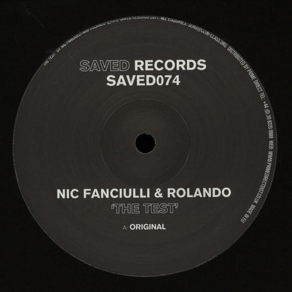 Nic Fanciulli & Rolando - The Test