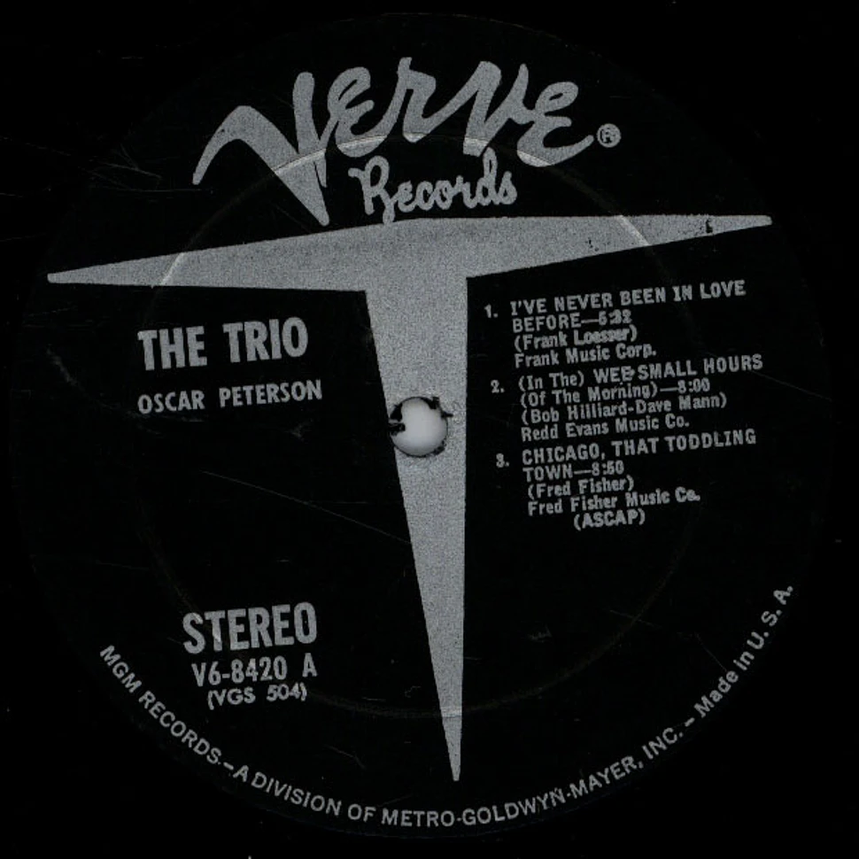 Oscar Peterson Trio - The Trio