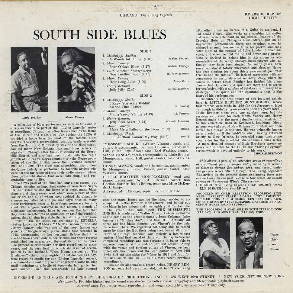 V.A. - South Side Blues