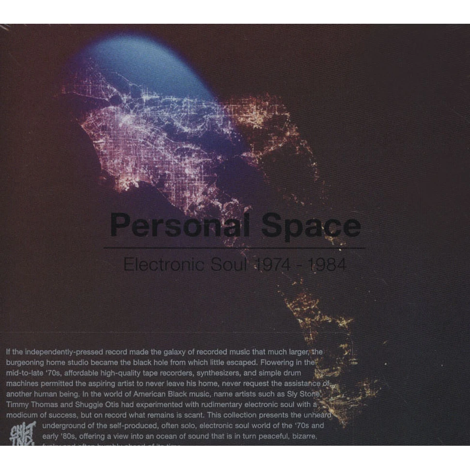 V.A. - Personal Space: Electronic Soul 1974 - 1984