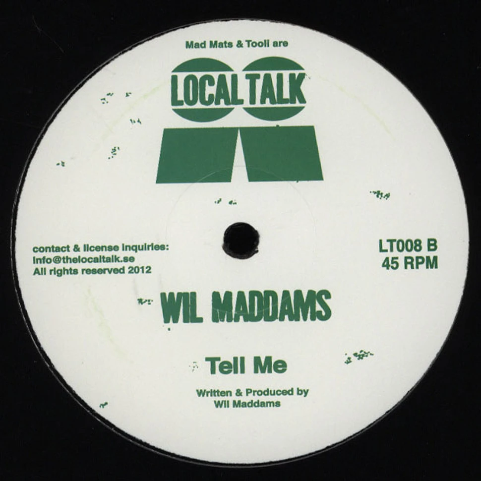 Wil Maddams - Cut & Cap