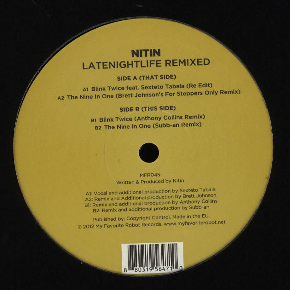 Nitin - Latenightlife Remixed