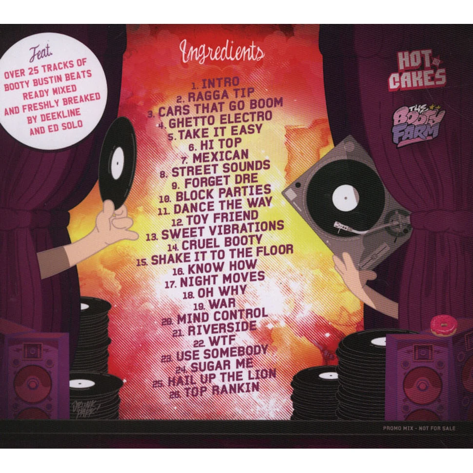 DJ Deekline & Ed Solo - Hot cakes ready mix volume 2
