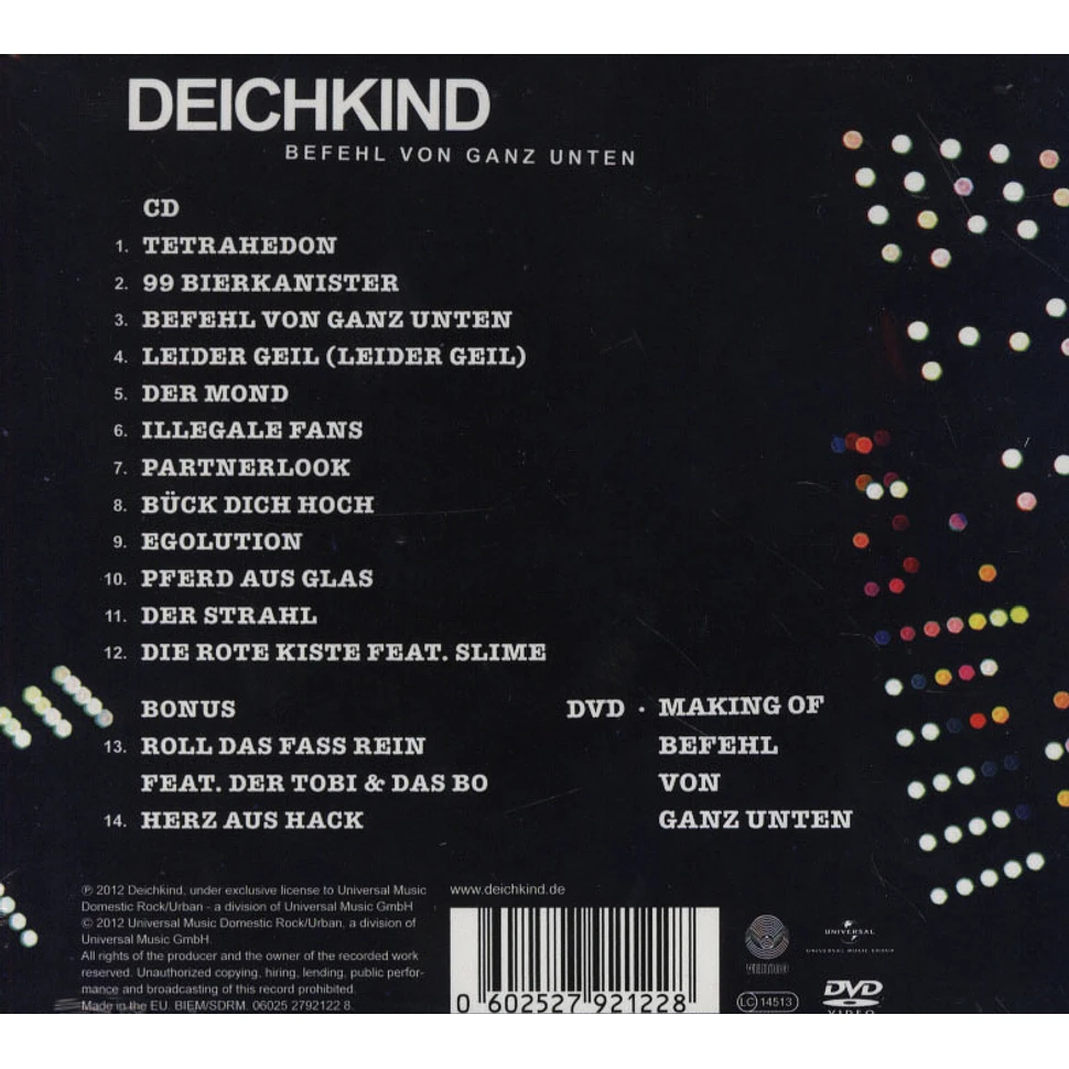 Deichkind - Befehl Von Ganz Unten Premium Edition