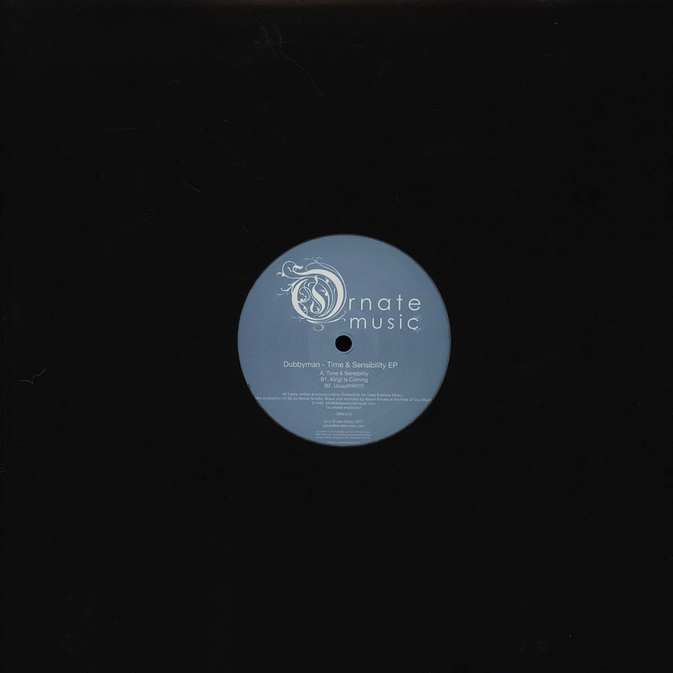 Dubbyman - Time & Sensibility EP