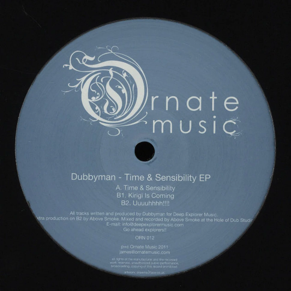 Dubbyman - Time & Sensibility EP