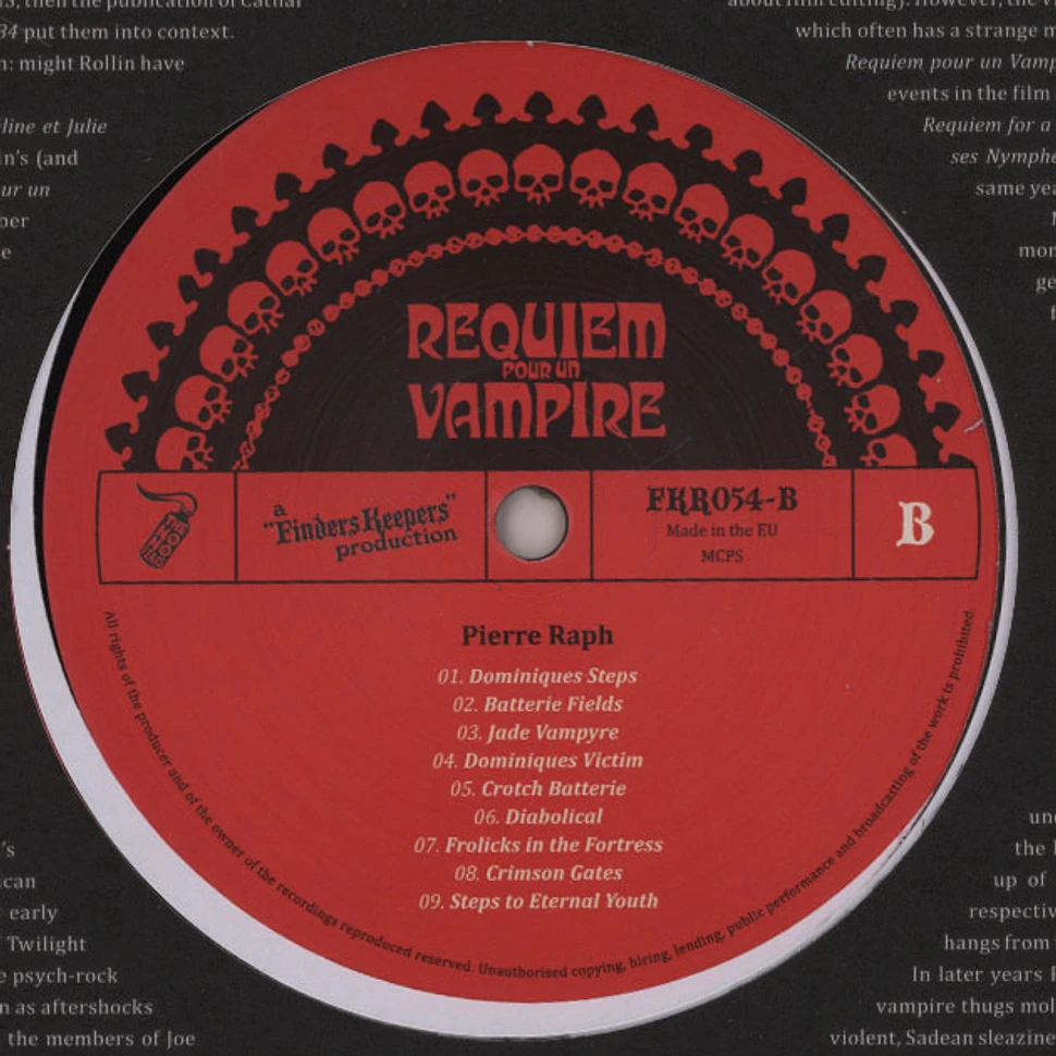 Pierre Raph - OST Requiem For A Vampire