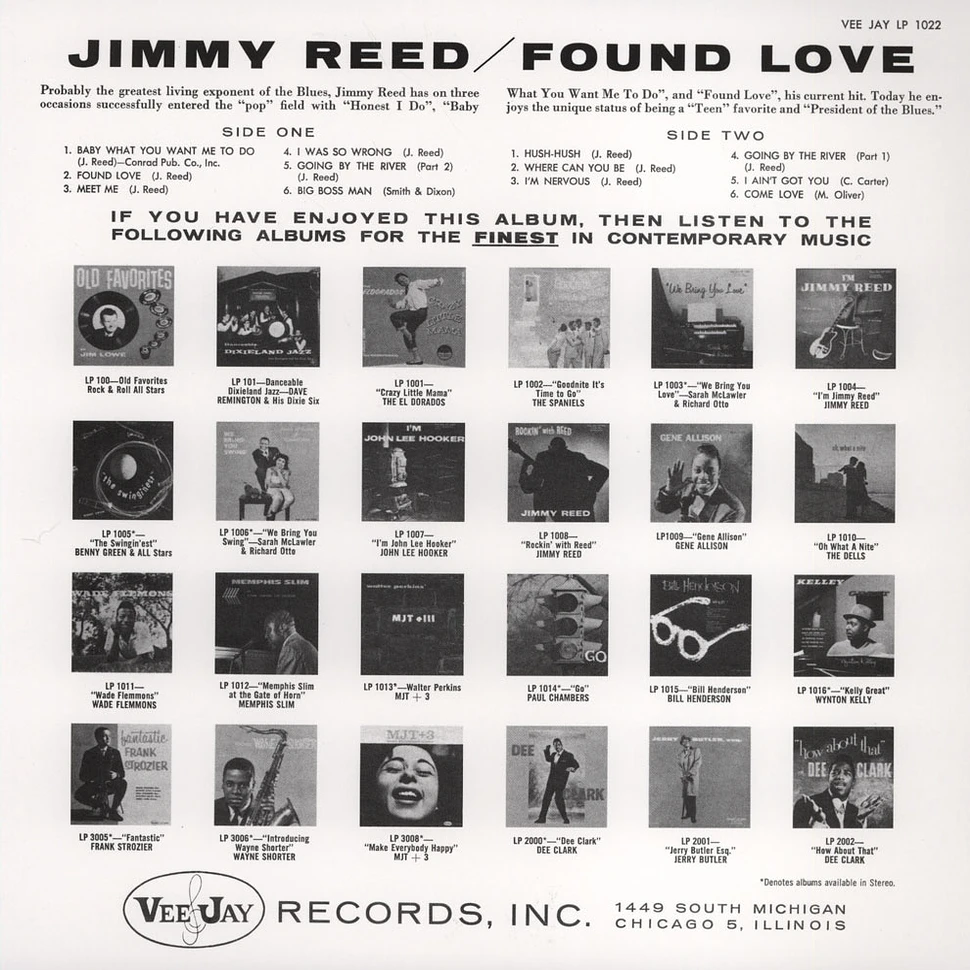 Jimmy Reed - Found Love